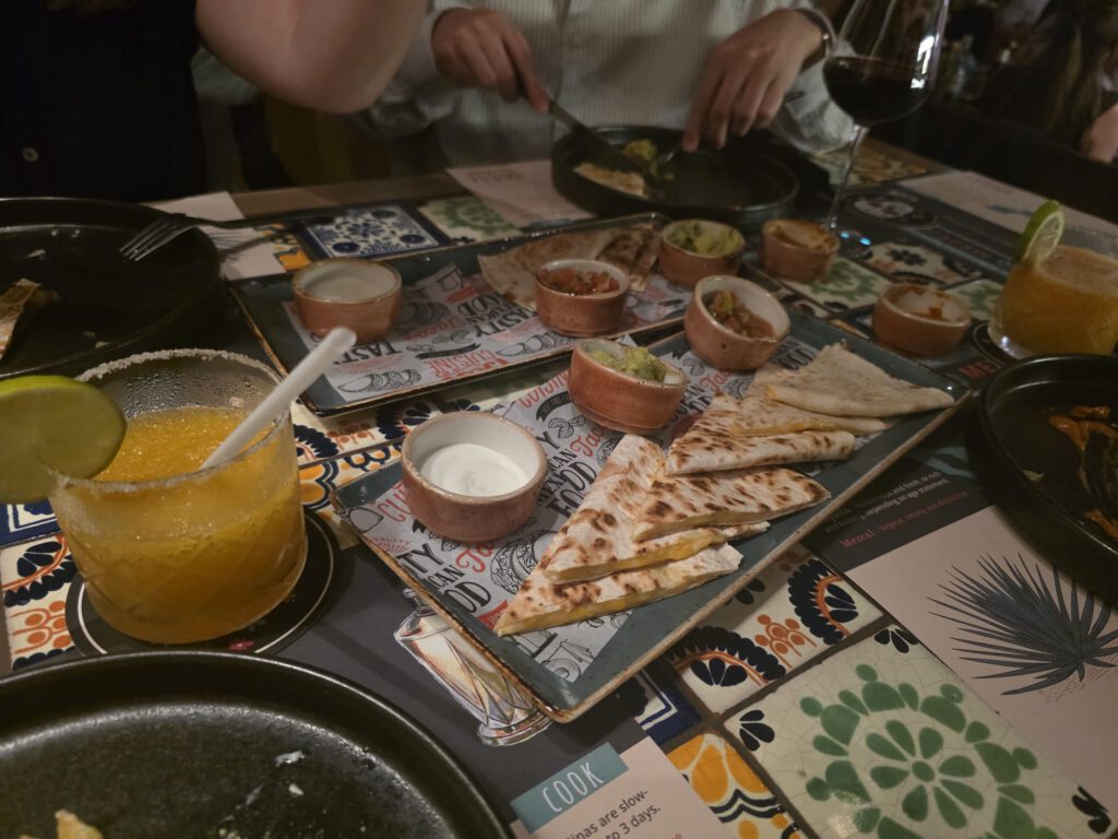 MSC World Europa Hola Tacos köstliche Quesadillas