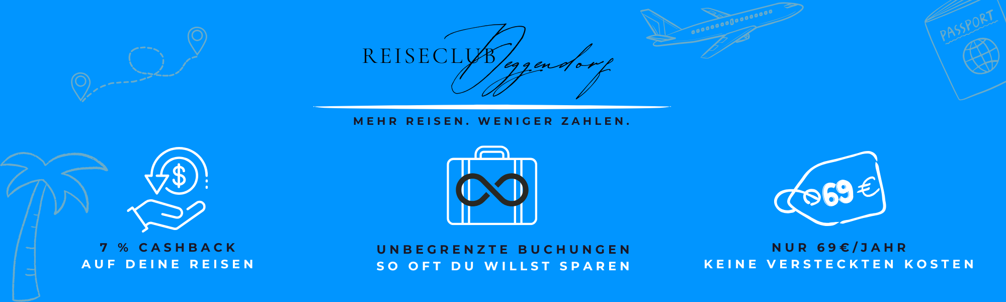 Reiseclub Deggendorf – 7% Cashback auf Pauschalreisen sparen