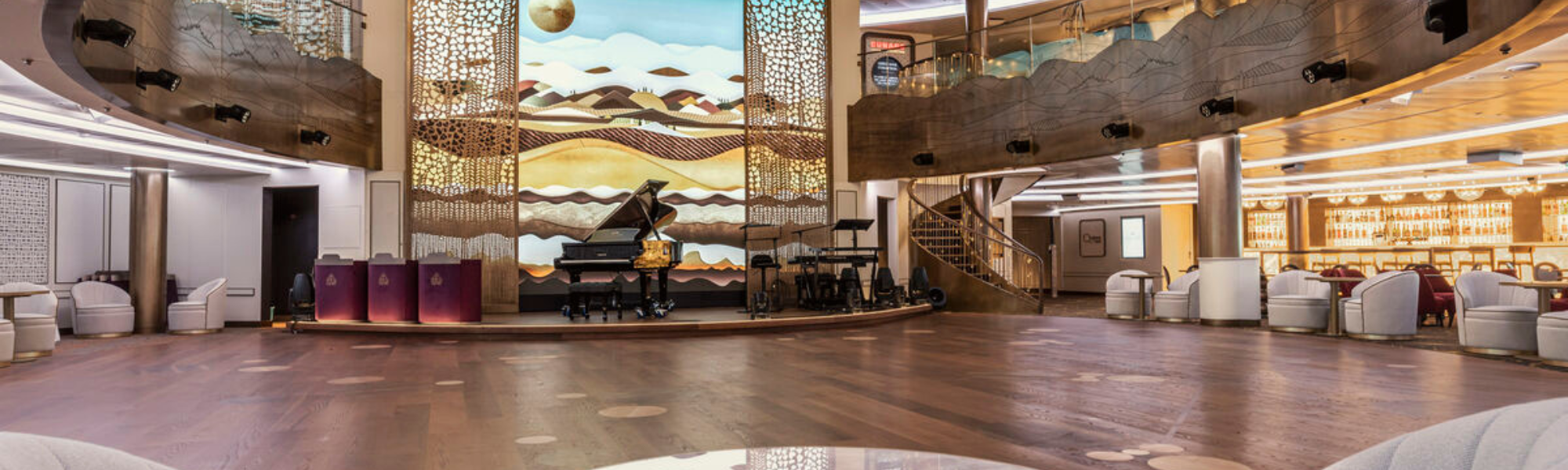 Queen Anne Cunard, modernster Luxusliner der Flotte mit britischer Tradition